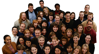 group photo of Credit Union employees